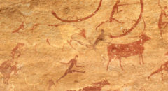 Pintura rupestre en Tassili n'Ajjer